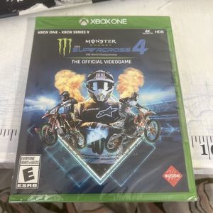 Monster Energy Supercross 4 - Microsoft XBox one, Brand New, Sealed #C001